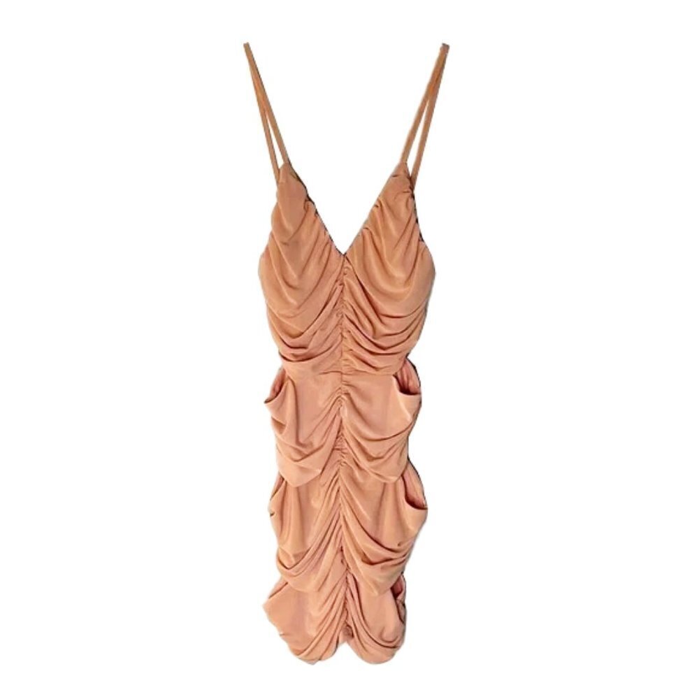 🆕 PRIVY ruched side cutout Dress Size S
